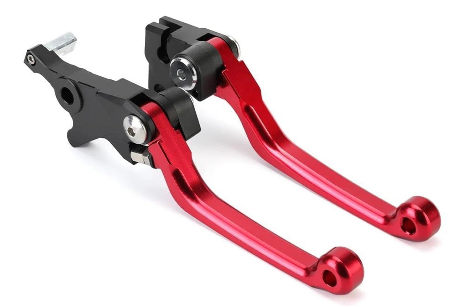 Gimegioyly One Color For Crf250l For Crf300l For Rally 2013-2024 For Crf 250L 300L Pivot Brake Clutch Levers Dirt Bike Handles Clutch Brake Lever Handle(A Red)