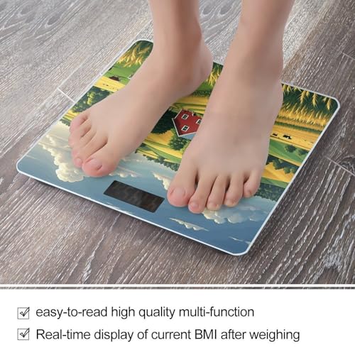 Báscula Digital De Baño Precisa Con Plataforma De Vidrio miniatura 5