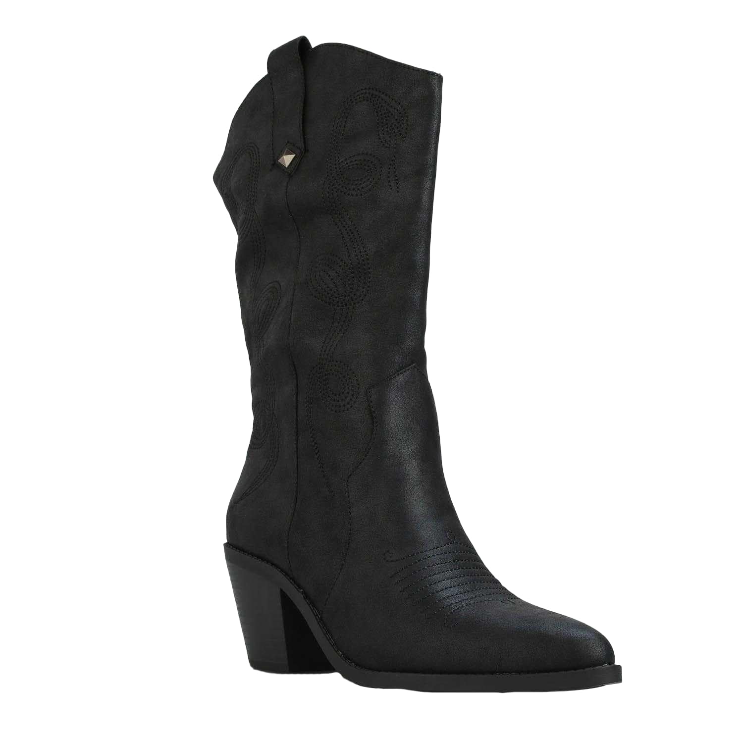 Rocket Dog Womens Feria Western Boot, Black, 6 UK