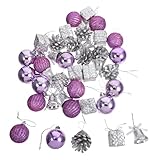 Photo Gallery rorpoir 40 pezzi decorazioni natalizie infrangibili e palline pendenti per albero di natale addobbi brillanti e riutilizzabili per feste e casa Photo Gallery rorpoir 40 pezzi decorazioni natalizie infrangibili e palline pendenti per albero di natale addobbi brillanti e riutilizzabili per feste e casa