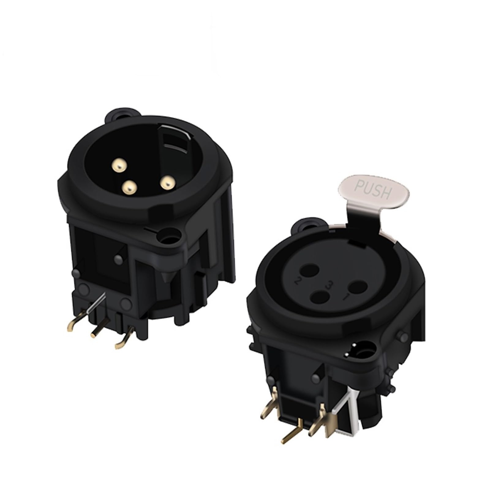 3 Pin-8 Pin Spina DIN Maschio/femmina Montaggio Pannello Femmina Presa - Foto 3