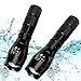 LED Flashlight 2 Pack, Small Flashlights High Lumens with 5 Modes, Waterproof...