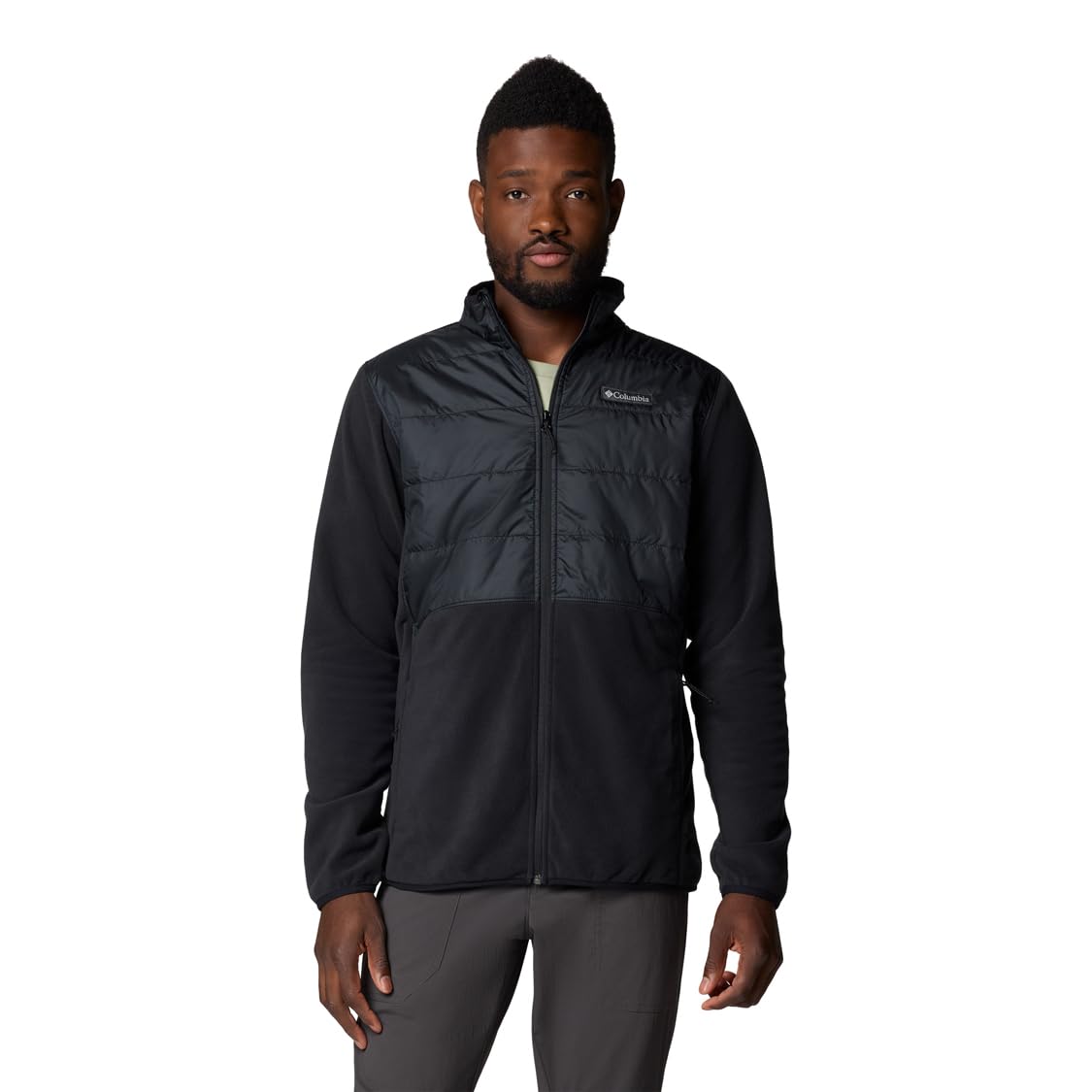 Columbia Men's Basin Butte Fleece Full Zip, Full Zip Fleece Jacket