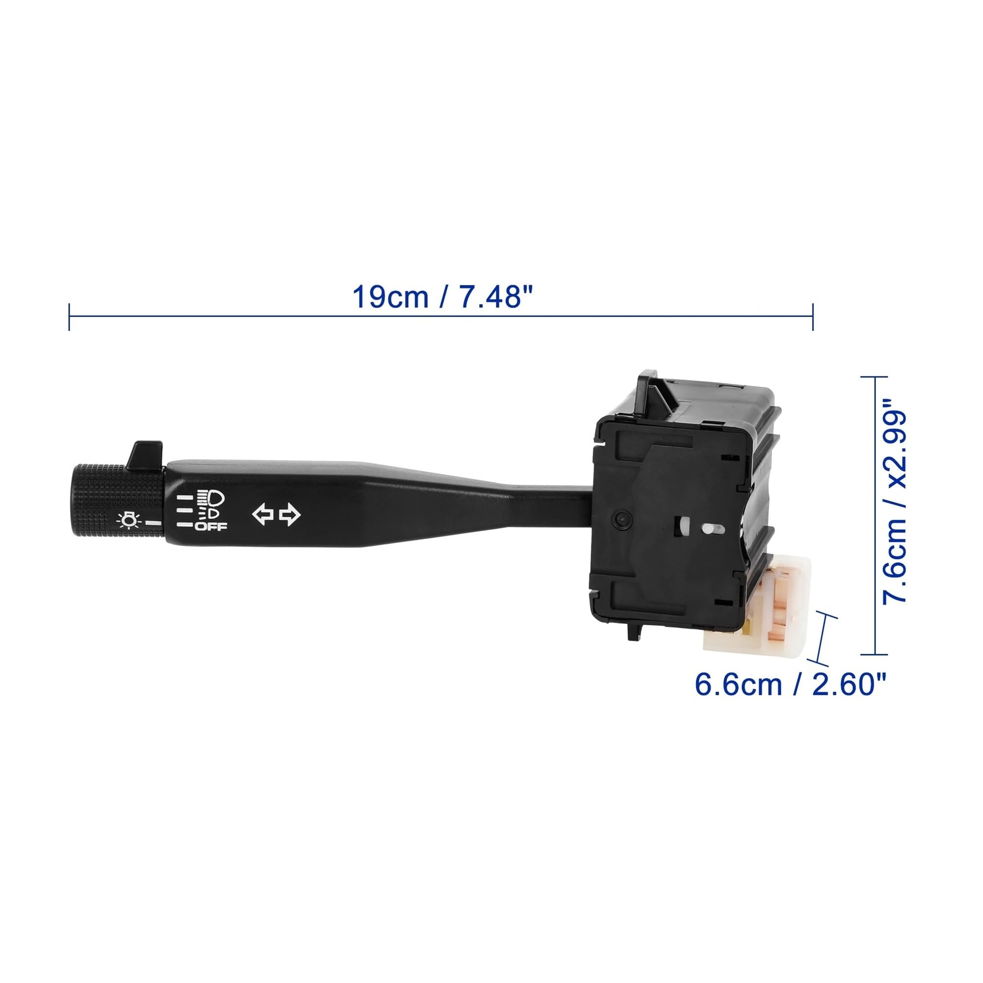 Comando Devioluce Per Nissan Pickup 1986-1993 25540D4500 Interruttore Indicatori Di Direzione Interruttore Combinato Multifunzione Con Varialuce Interruttore Sterzo