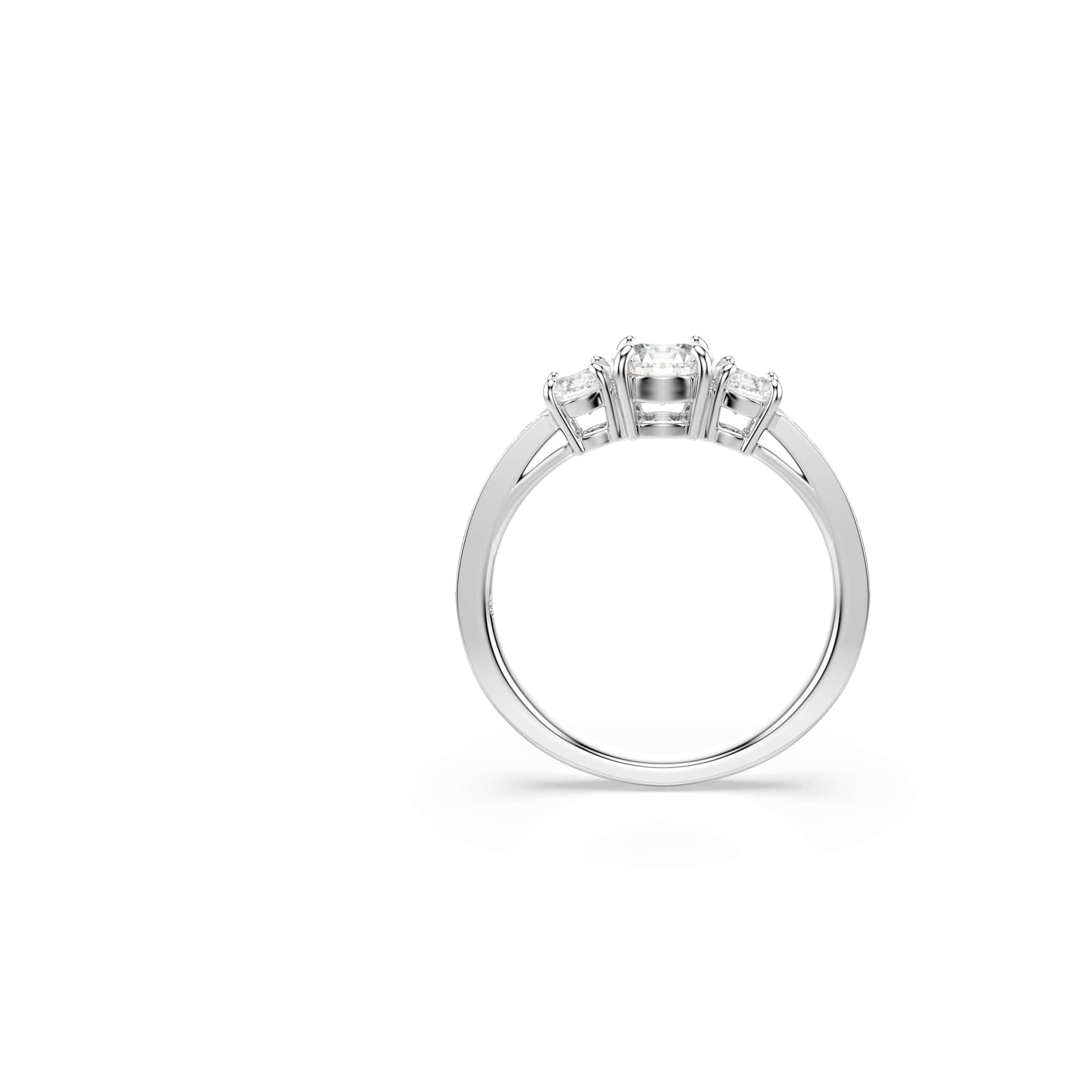 Swarovski 32023789 - Anillo de metal para mujer, 17