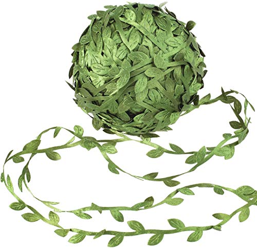 Tweal 2 rotoli di viti artificiali nastro foglia