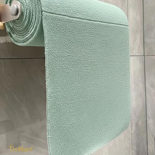 Image of Microfiber Cleaning Cloth roll | Tear-Away Sheets 10x10 in | Ultra Absorbent Reusable Washable lint-Free Towels for Kitchen car Office | 180 GSM Mint Green | Pack of 10 Sheets