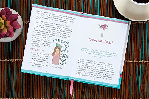 Eat. Pie. Love: 52 Devotions to Satisfy Your Mind, Body, and Soul (Hardcover) – Devotional Book with Quirky Illustrations and Simple Recipes, Motivational and Religious Cookbook - Thumbnail 4
