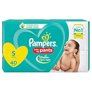 Pampers New Diapers Pants, Small, 40 Count