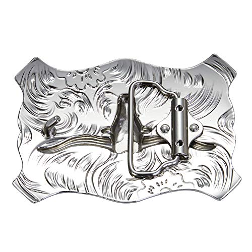 HUABOLA CALYN Western Rodeo Horse Belt Buckle Engraved Celt Pattern cowboy buckles for men and women