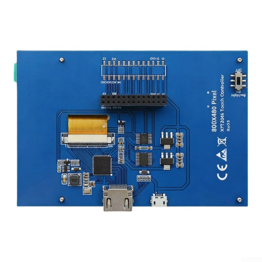 Monitor táctil capacitivo de 5 pulgadas para PC de una sola placa