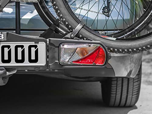 EUFAB 11542 Ersatz-Glas Rechts, für Rücklicht EUFAB 11540, ab 2014, Schwarz