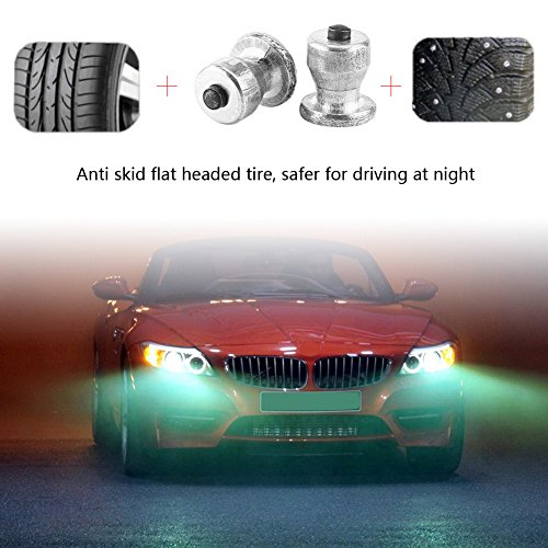 mewmewcat Parafusos do parafuso prisioneiro do pneu pequenos parafusos liga dura da neve do prego an