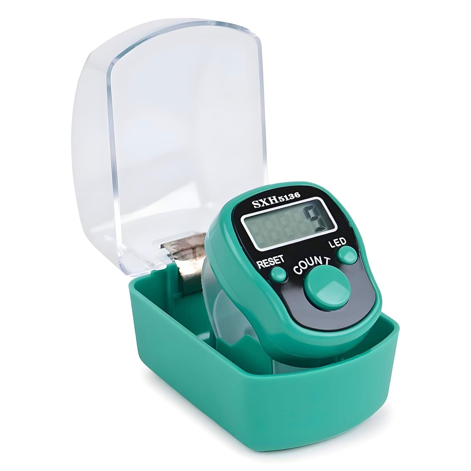 Counter for Chanting MantraTally Counter | Finger Ring with LCD Display & Reset Button | Handheld Counter for Meditation, Jap, Sports, Knitting & Classroom Use (Pack of 1, Multicolor)-image-17