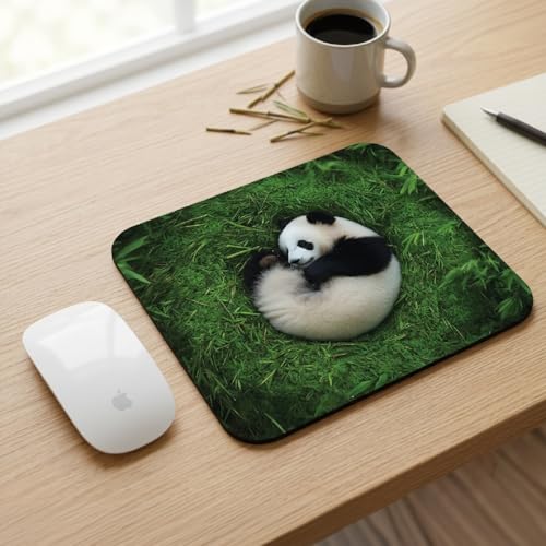 Image of Premium Non-Slip Mouse Pad | Smooth Surface for Optical & Laser Mice | Anti-Skid Rubber Base | Office, Home & Gaming | Scenic Night Print