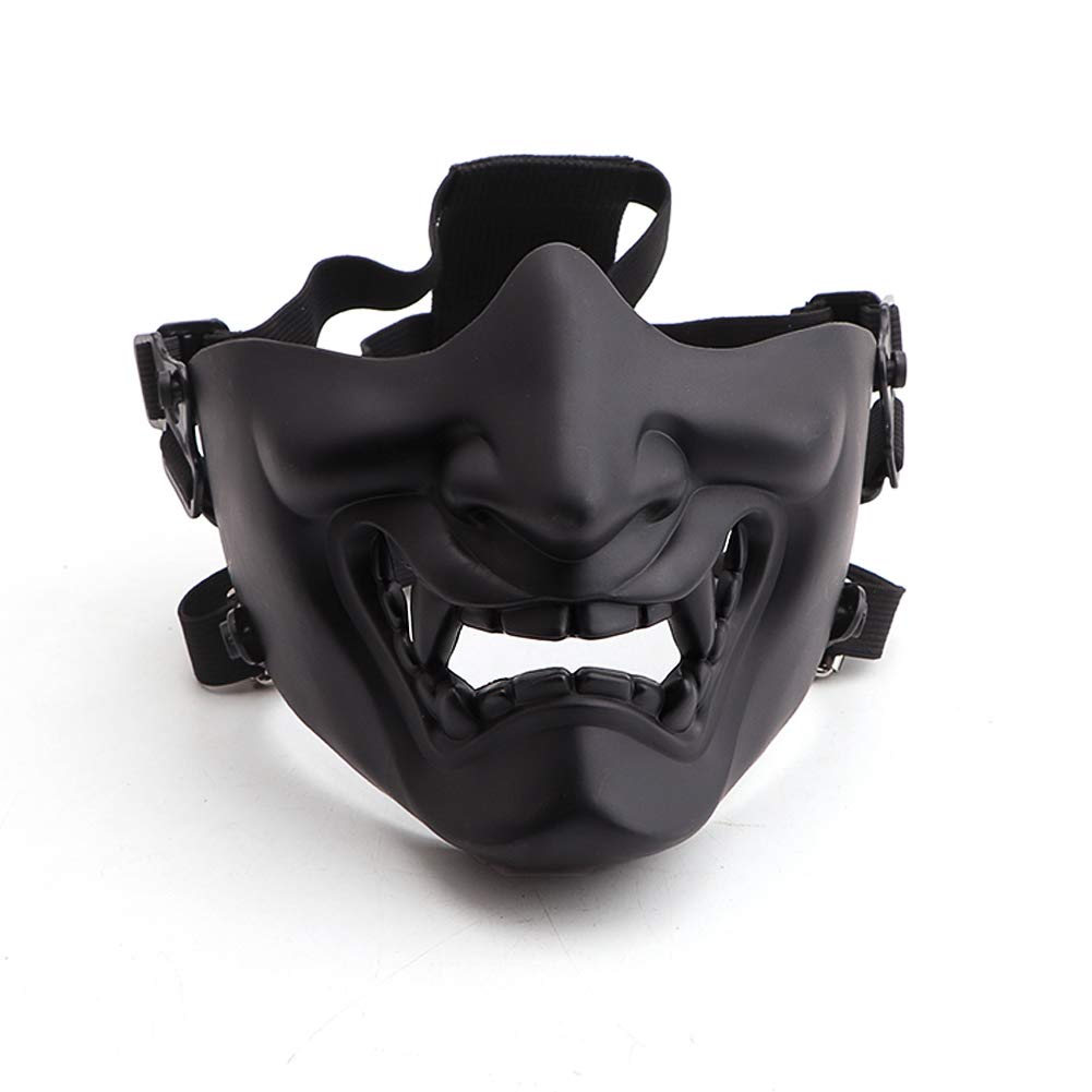 Buy Airsoft Half Face Protective Prajna Hannya Demon , for Halloween