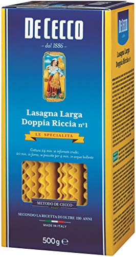 ディ チェコ No.1 ラザーニャ 500g ×5袋