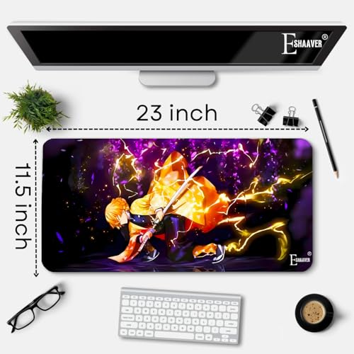 Image of Anime fearturing Large Gaming Mouse Pad, Extended Desktop Mat, 58 x 28 cm (DS 6)