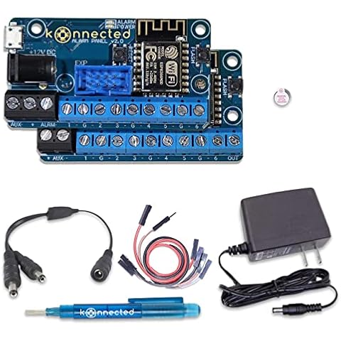 Konnected Alarm Panel Wired Alarm System Conversion kit (12 Zone Kit) Cover