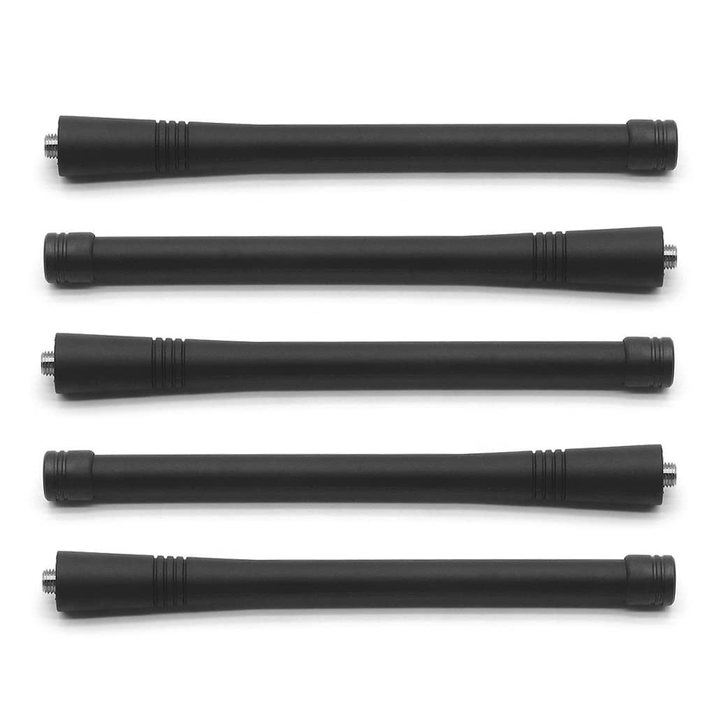 Antena de látigo para Motorola Radio CP040 GP300 GP320 GP328 GP340 GP344 GP380 GP388 GP680 Walkie Talkie VHF 136-174MHz 6inch / 15cm (5 piezas)