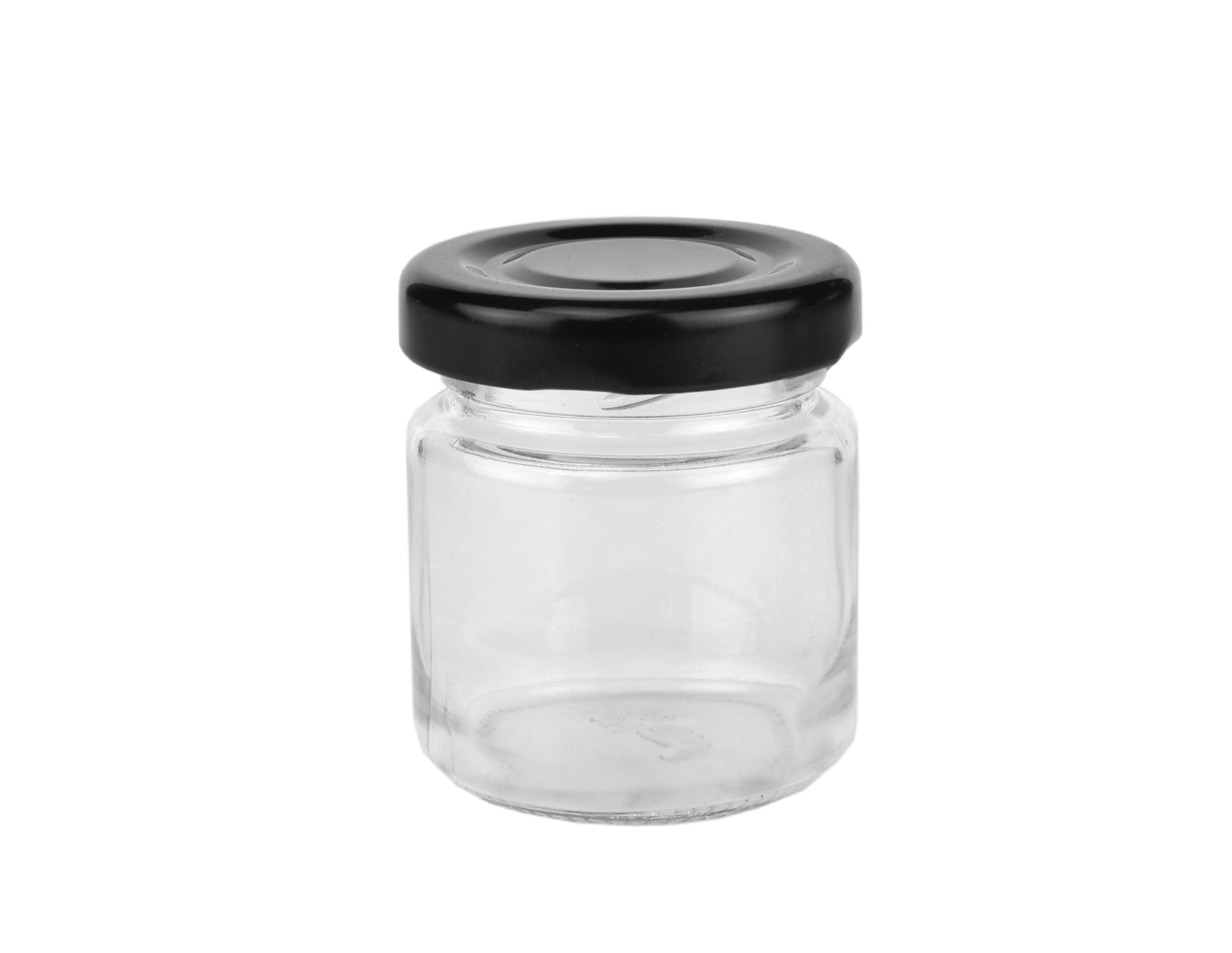 MamboCat 150er Set Rundgläser 53 ml Deckelfarbe schwarz TO 43 inkl. Diamant Gelierzauber Rezeptheft, Einmachgläser, Einkochgläser, Vorratsgläser, Mini Sturzgläser, Obstgläser, Portionsgläser, Gläser