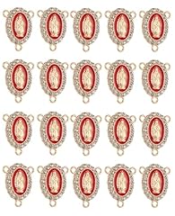 4-20pcs-virgen de guadalupe-red