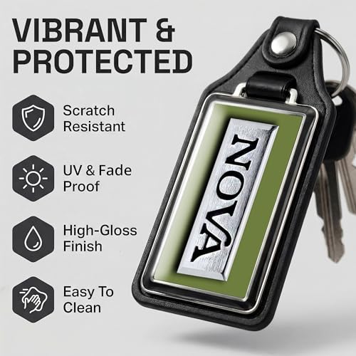 Image of Brotherhood Car Key Chain for Nova - Classic Models Keychain for Men and Women Gift Key Ring