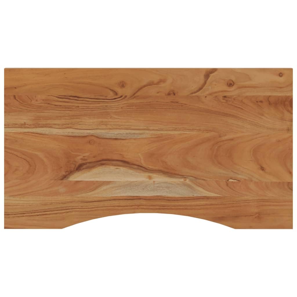 vidaXL Desk Top 100x50x2.5 cm Rectangular Solid Wood Acacia