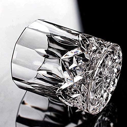 Image of PrimeWorld Premium Two Style Whiskey Glasses Set of 6 Pcs 300 ml Each for Drinking Bourbon /Cocktail Glasses /Bar Whisky Glasses