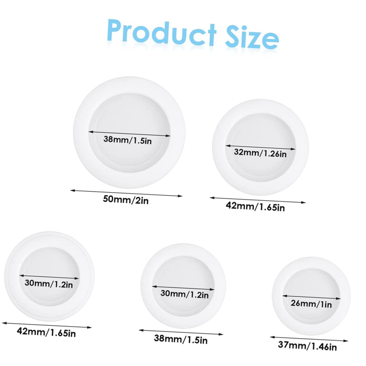 ROMISBABA 20pcs Piggy Bank Bottom Caps Adult Piggy Bank Plugs Plaster Doll Stoppers Money