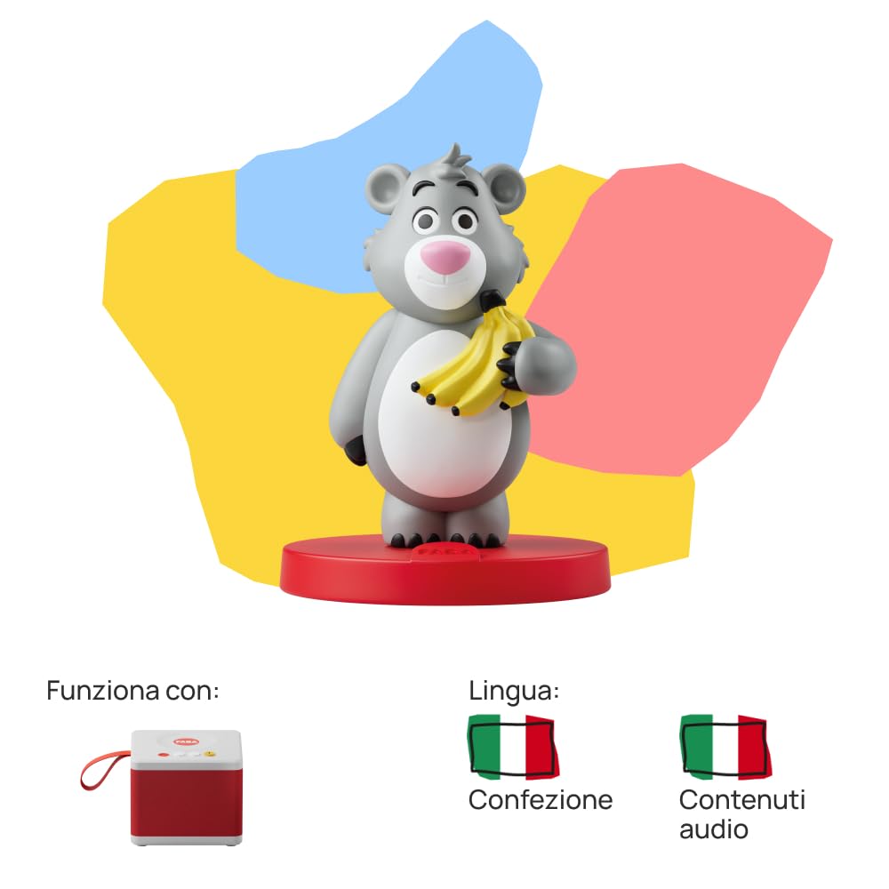 Character Sonoro FABA, The Jungle Book and Another Story..., Italian Version, Boys and Girls 4-6+ Years - Image 2