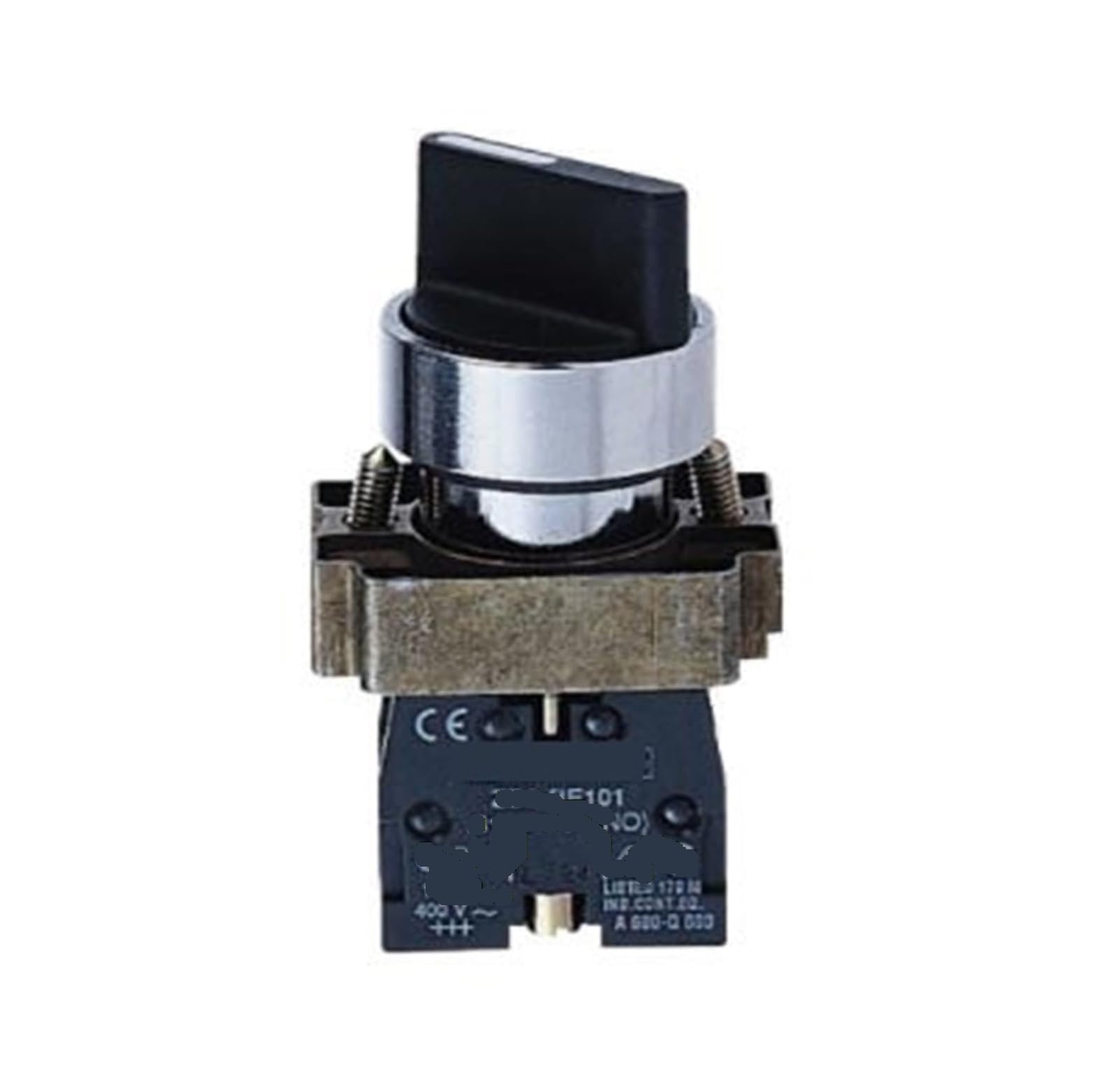 XB2BD21C Interruptor selector de 2 posiciones - Mango estándar, Ø 22 mm, autobloqueo, 1NO - Durable