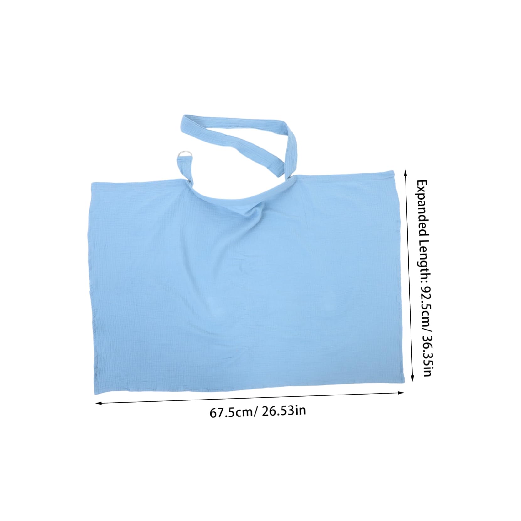 VANZACK Breathable Nursing Cover Hooter Hider Scarf Perfect for Breastfeeding in Public Cotton Feeding Cover Full Privacy Protection