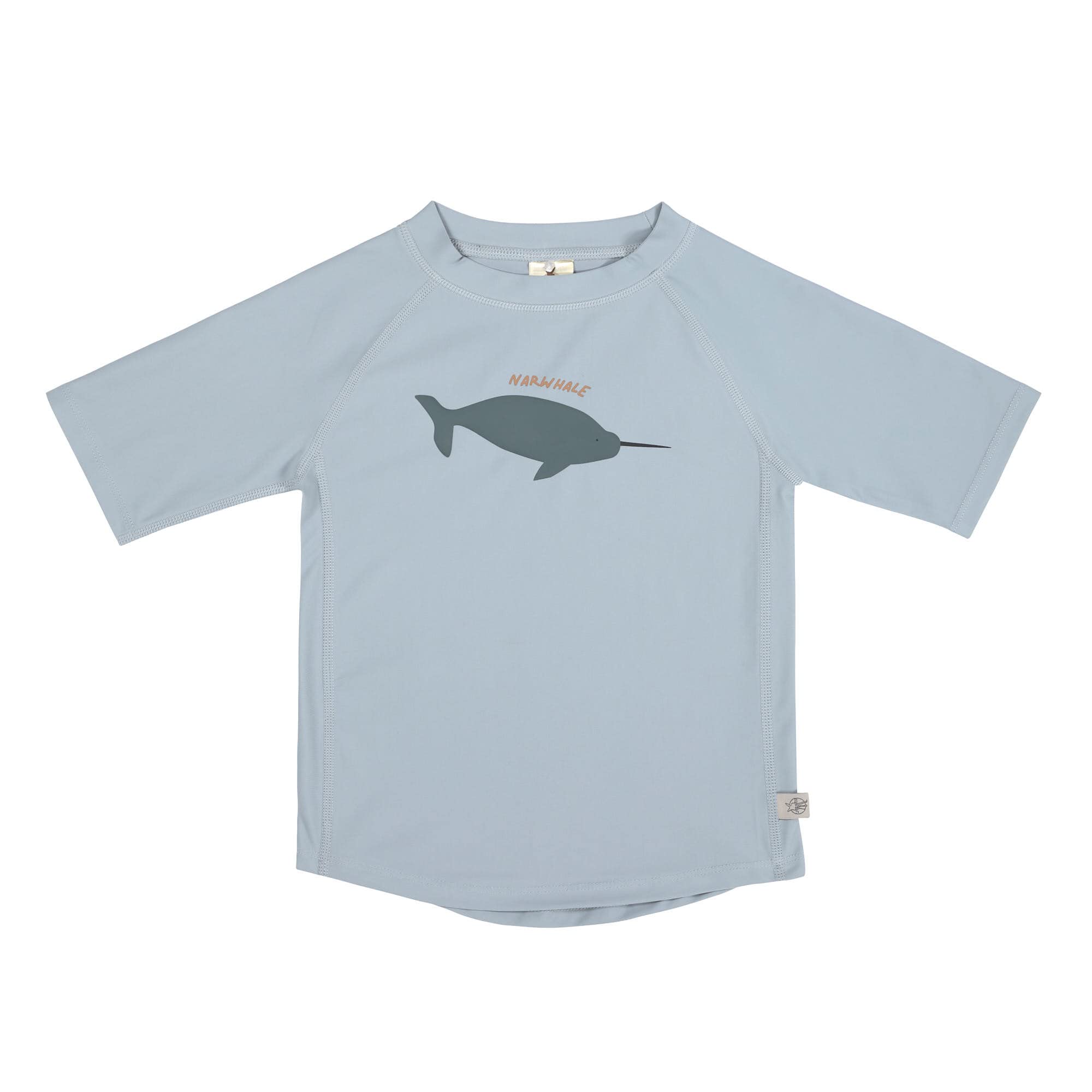 Lässig Splash & Fun Whale Light Blue - Maglietta da Bagno a Maniche Corte, 19-24 Mesi, Taglia 92