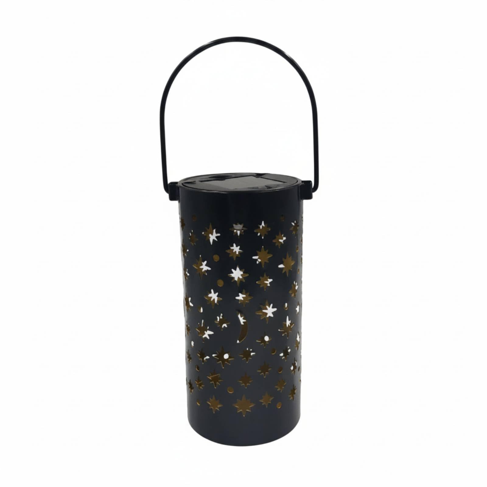 Waterproof Star Moon Projection Lamp Automatic On/deactivate Hollow Metal Garden Light Hanging Solar Stake Light for Yard, Lawn, Patio, Pathway, Iron Star Moon Lamp | Collectibles-image-29