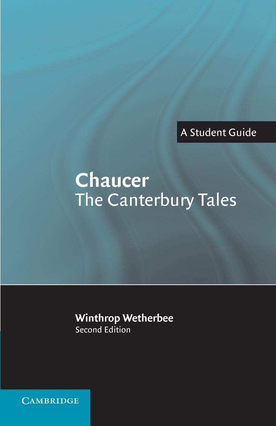 Chaucer: The Canterbury Tales (Landmarks of World Literature (Ne