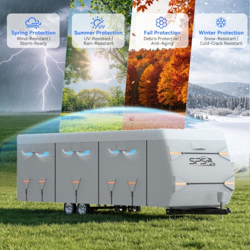 Travel Trailer Cover 24-27ft Ripstop