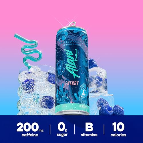 Alani Nu Breezeberry Sugar Free Energy Drink (Pack of 12) - image 5