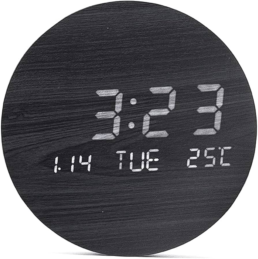 おしゃれ クロック 掛け時計 北欧風 デジタル電子時計 自動点灯 夜でも見える Amazon.co.jp: おしゃれ クロック 掛け時計 北欧風 デジタル電子時計