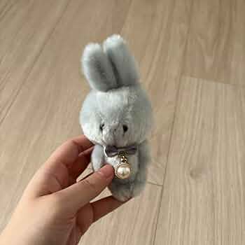 灰色のウサギのぬいぐるみ キーホルダー付き 518sIZGFDuL._UF350,350_QL50_.jpg