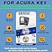 Key Fob Replacement Batteries for Acura (2014-2025)(RDX MDX TLX ILX TL Integra RLX ZDX ADX RL NSX) (4 or 5 Button)Smart Remote Fob, 2 Pack CR2032 Batteries for Car Remote Key (Check Fitment Guide)