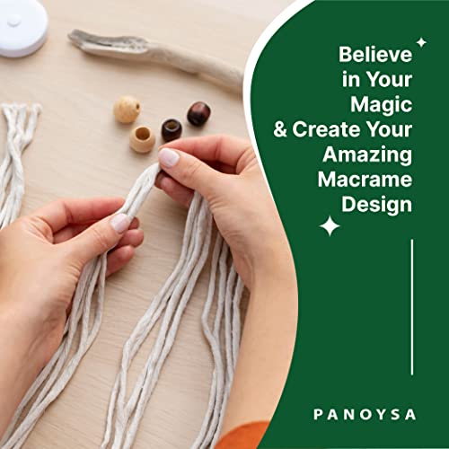 3 In 1 Macrame Kit Adult Beginner: 3 Diy Christmas Macrame Tree, Crafts For Adults, Macrame Cord 3Mm, Boho Christmas Decor, Macrame Kits For Adults With Written Instructions And Video Tutorials #TOP7