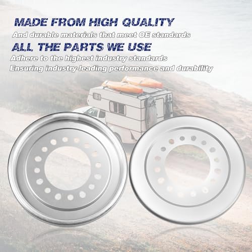 Image of 300-318 Steer Auto Wheel Balancer Fit for Dodge /Ford /Centramatic Wheel /8 Bolt Wheels 3 /4 and 1 ton Single Rear Wheel (GM 1995 and Older), 4 Balancers Included 300318