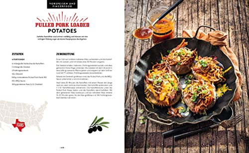 BBQ – The American Way: Alles übers Grillen und Smoken: St. Louis-Style-BBQ-Ribs, Cajun Chicken, Blackened Red Snapper