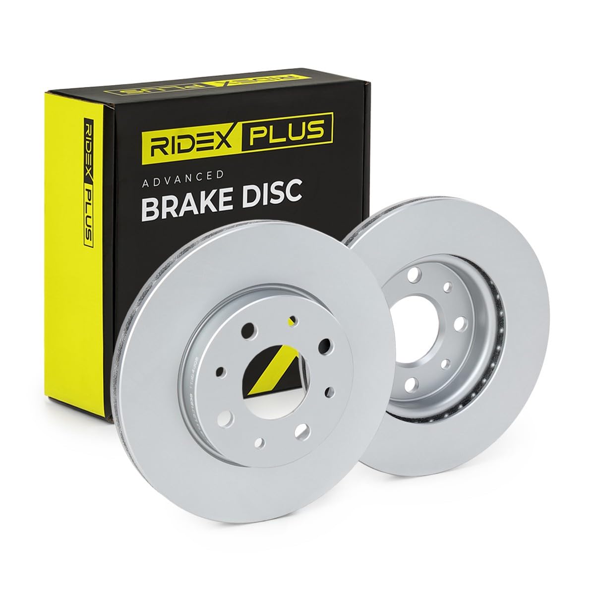 RIDEX PLUS 82B0406P 2x Disco freno Anteriore con bulloni/viti Compatibilità con FIAT 500 312