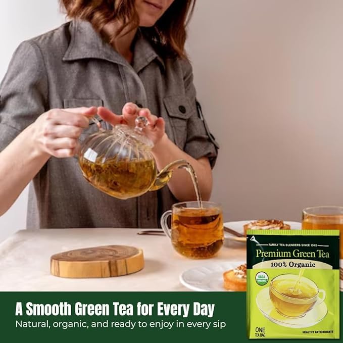 Té Verde Orgánico 140 saquitos miniatura 4
