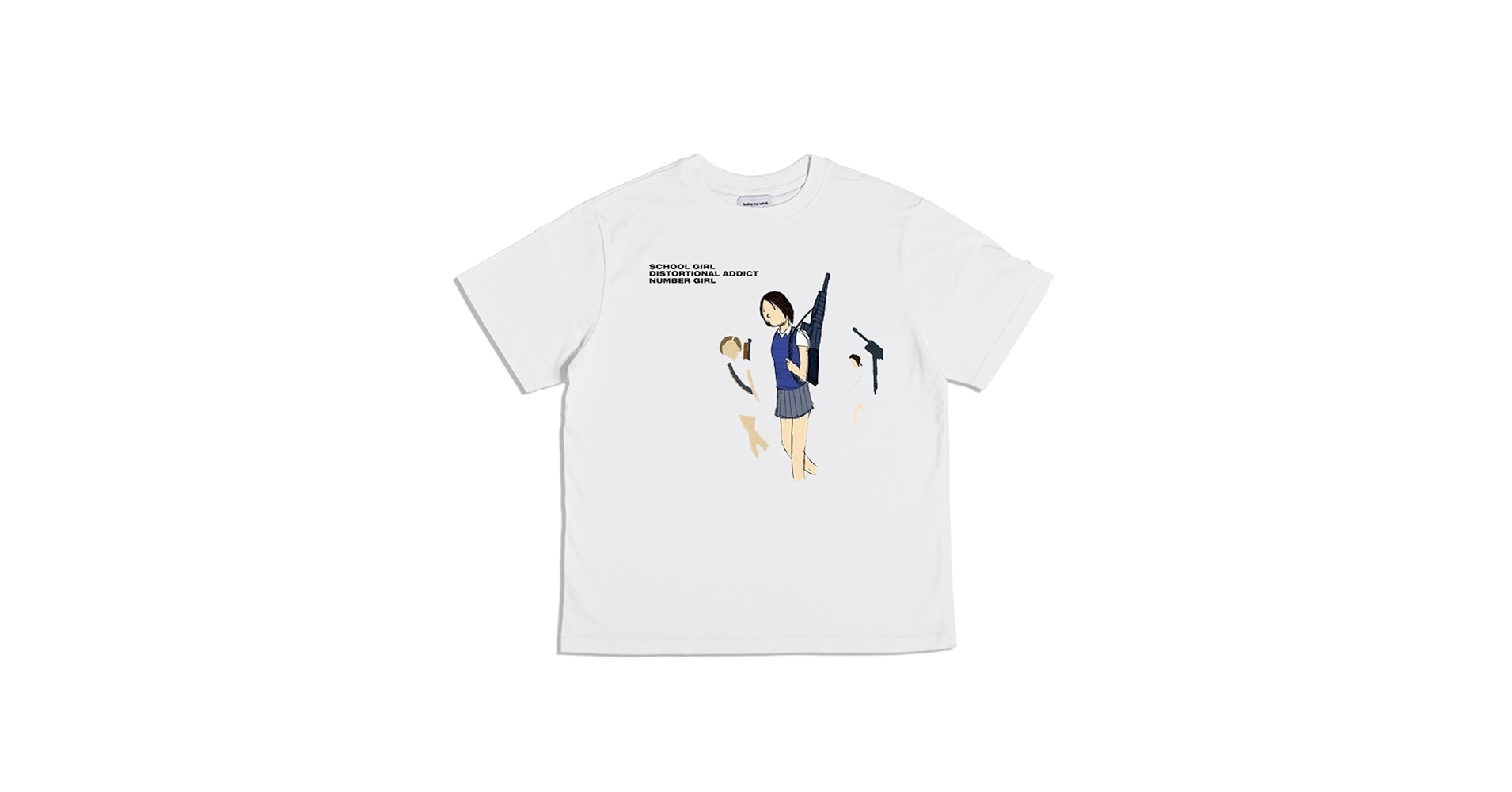 NUMBER GIRL Tシャツ ライトブルー NUMBER GIRL Tシャツ ライトブルー NUMBER GIRL Tシャツ ライト