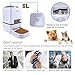 Automatic Dog Feeder, Iseebiz Dog Cat Feeder 6 Liter Food Dispenser with Voice Recorder,Feeding Portion and Timer Programmable, Portion Control,4 Meal a Day for Pet
