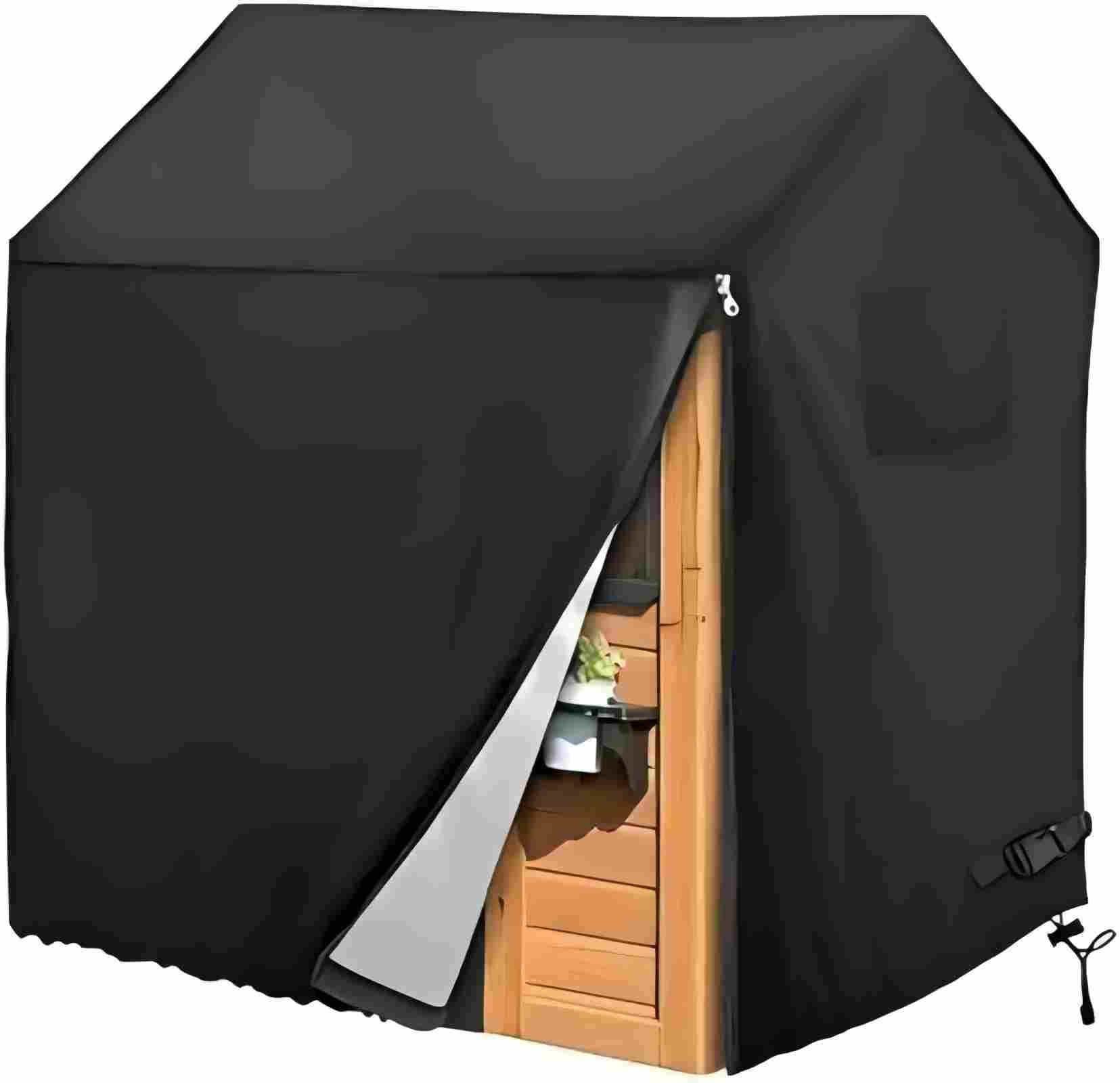 Copertura per casetta giochi per bambini all'aperto - Telo protettivo in tessuto Oxford 420D per tende da gioco, impermeabile e resistente ai raggi UV