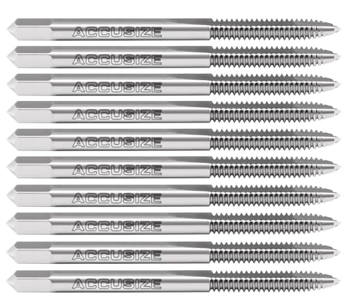 Tarauds à pointe spirale 6-32 HSS pour réparer les filetages américains foirés